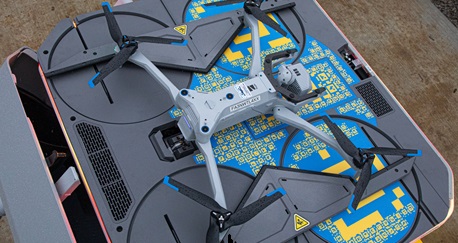 A drone used for outages